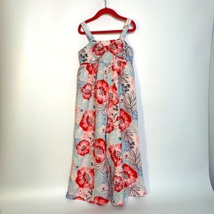 JANIE and JACK | Floral Jumpsuit | Sleeveless and Wide-leg | Size 8